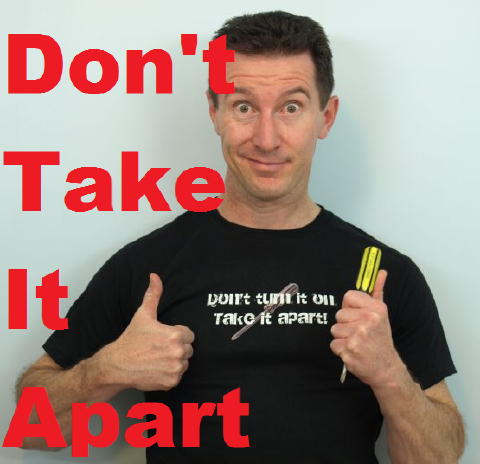 Don't Turn It On, Don't Take It Apart cover art
