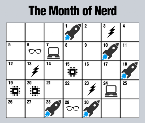 The Nerd Calendar cover art