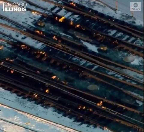 Setting Fire To The Tracks cover art