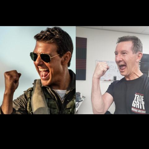 Wow, Dave REALLY likes Top Gun cover art