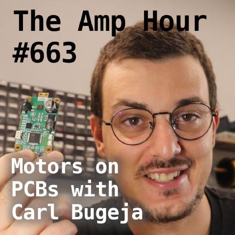 Motors on PCBs with Carl Bugeja cover art