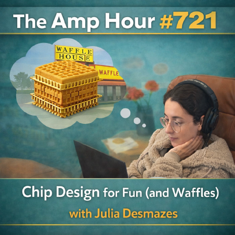 Chip Design for Fun (and Waffles) with Julia Desmazes cover art